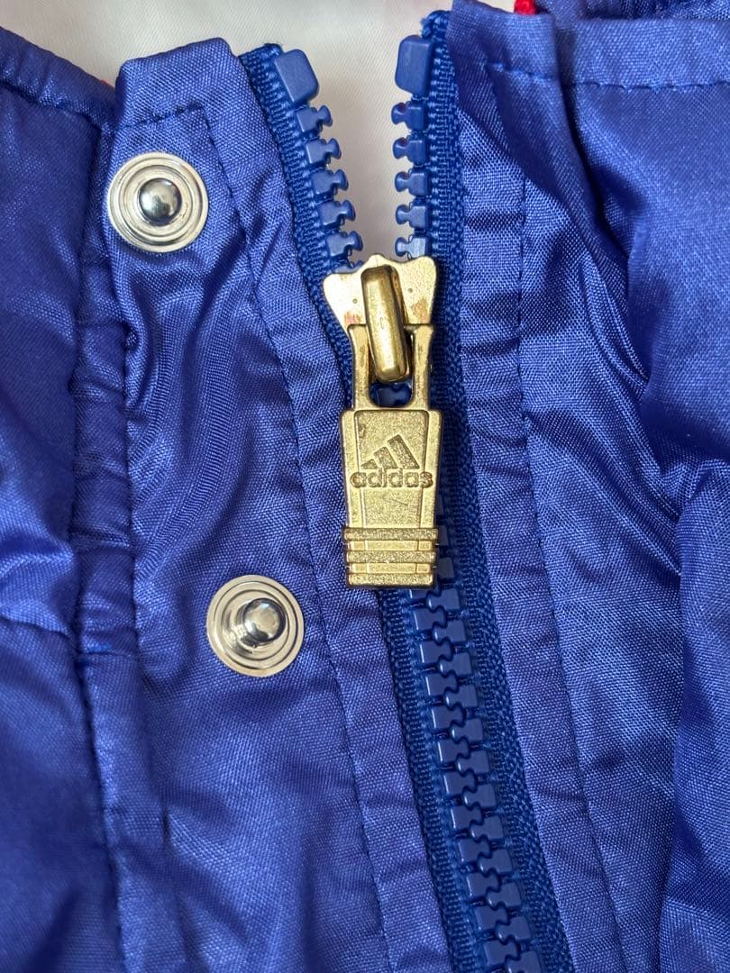 adidas デサント製 横浜マリノス ナイロンブルゾン 80〜90sビンテージ