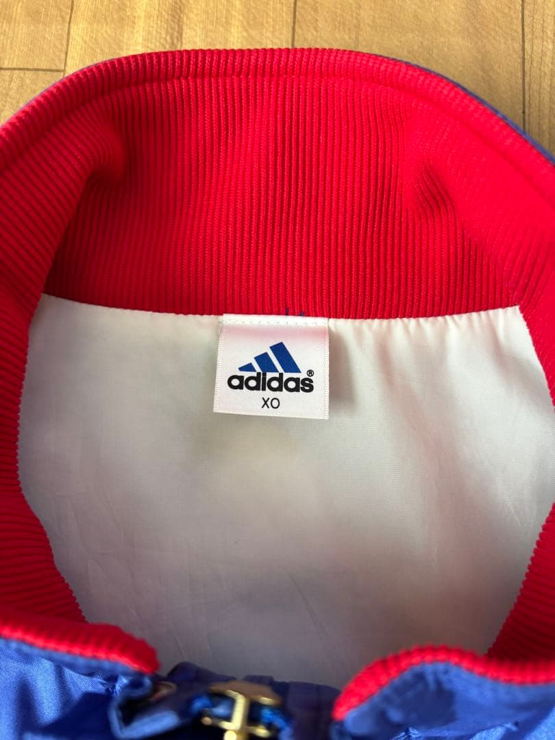 adidas デサント製 横浜マリノス ナイロンブルゾン 80〜90sビンテージ