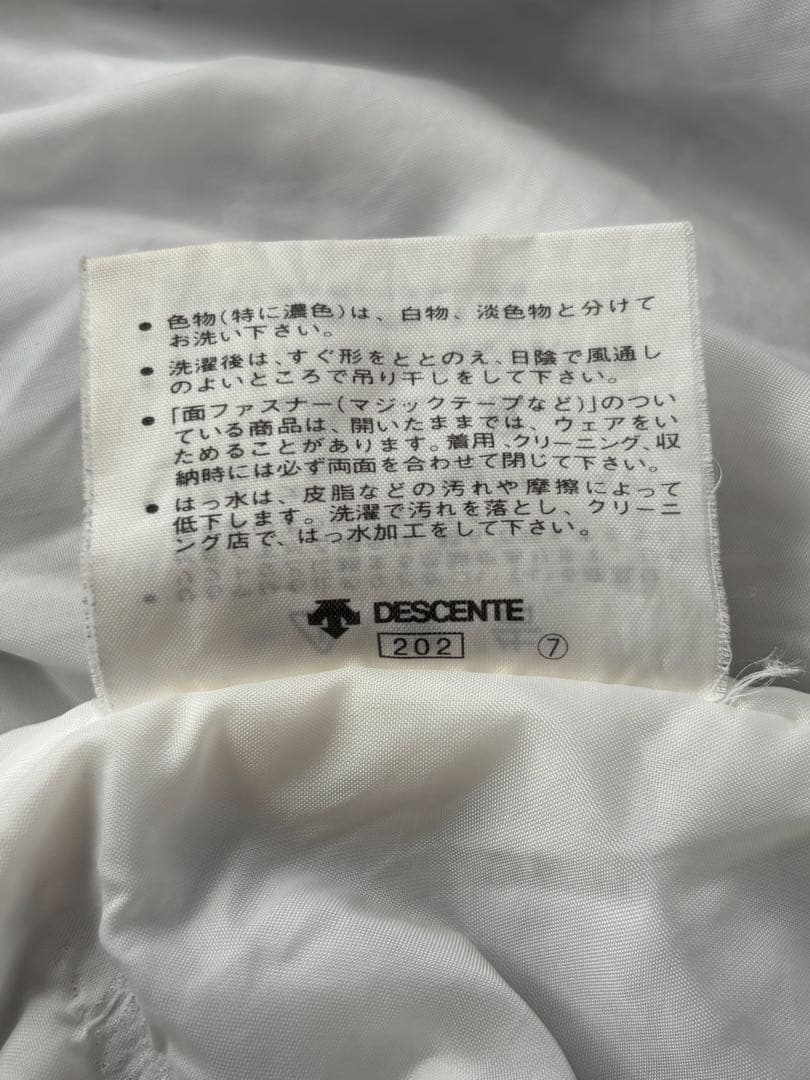 adidas デサント製 横浜マリノス ナイロンブルゾン 80〜90sビンテージ