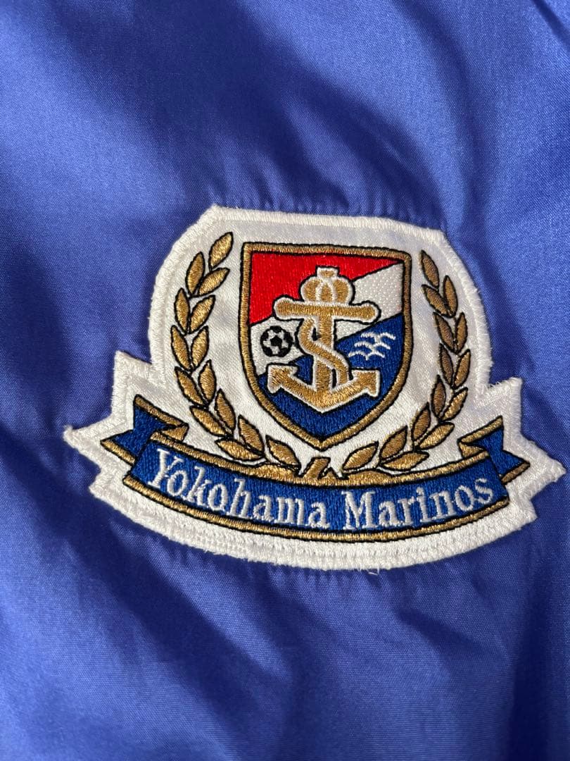 adidas デサント製 横浜マリノス ナイロンブルゾン 80〜90sビンテージ