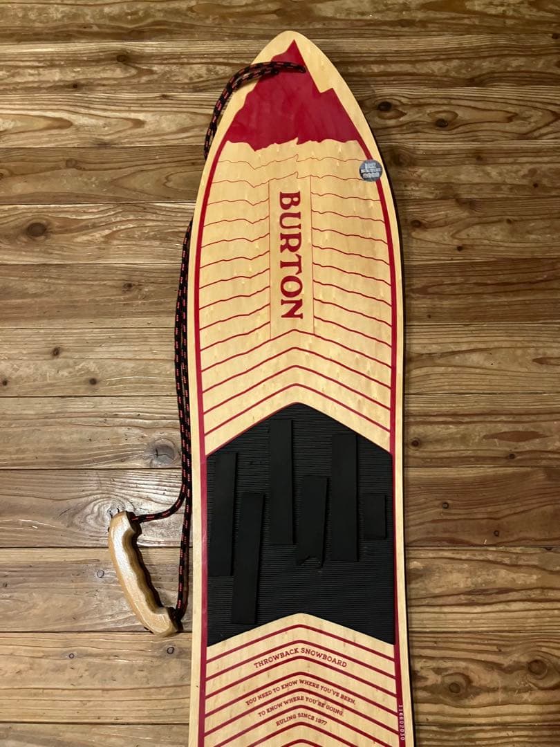 BURTON 雪板　デッキ　スノーボード スローバックスノーボード