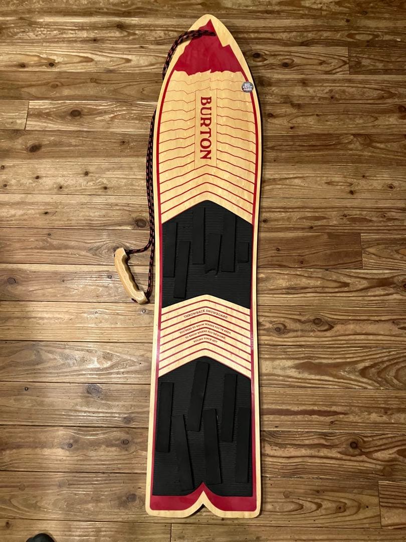 BURTON 雪板　デッキ　スノーボード スローバックスノーボード