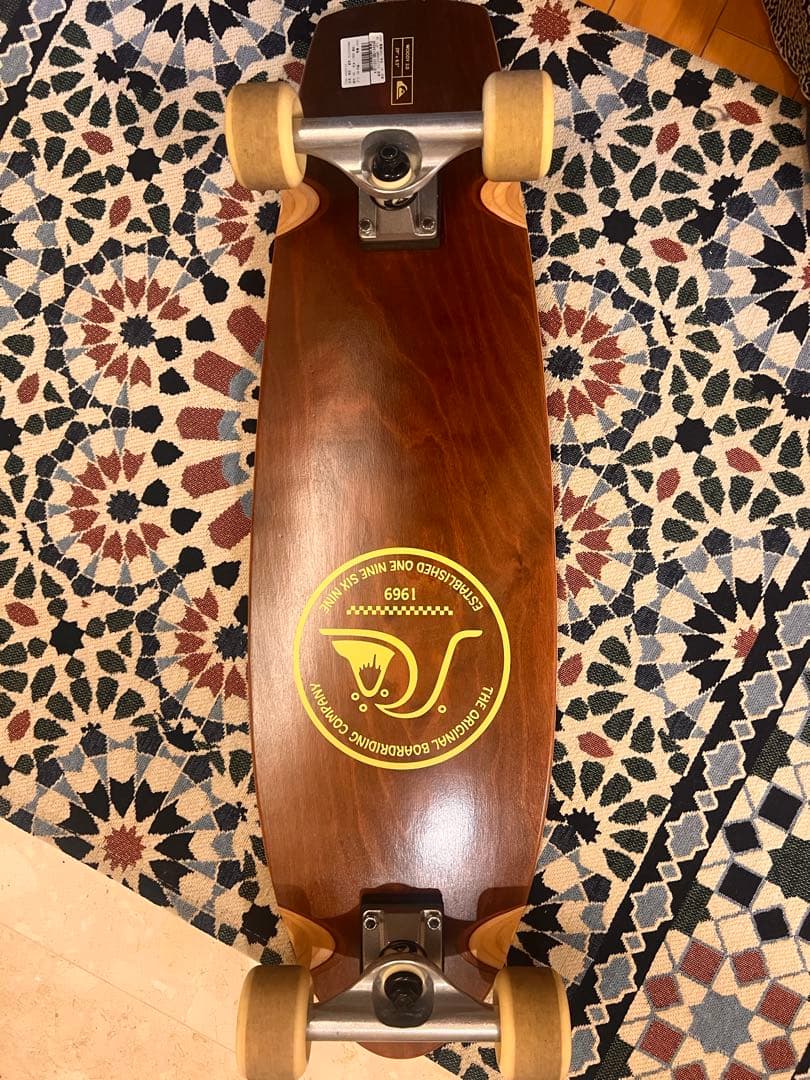 スケートボード　Longboard Quiksilver Woody 2.0