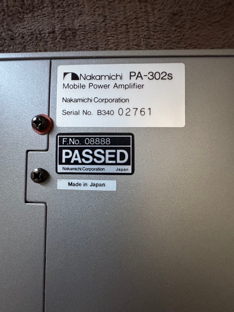 ナカミチ　pa-302s EC-302 まとめて