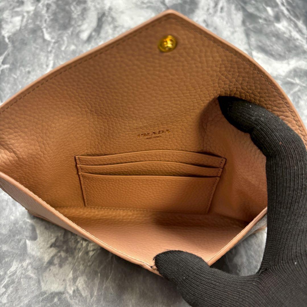 asa-fuku ✨PRADA プラダ　 エンベロープ 長財布