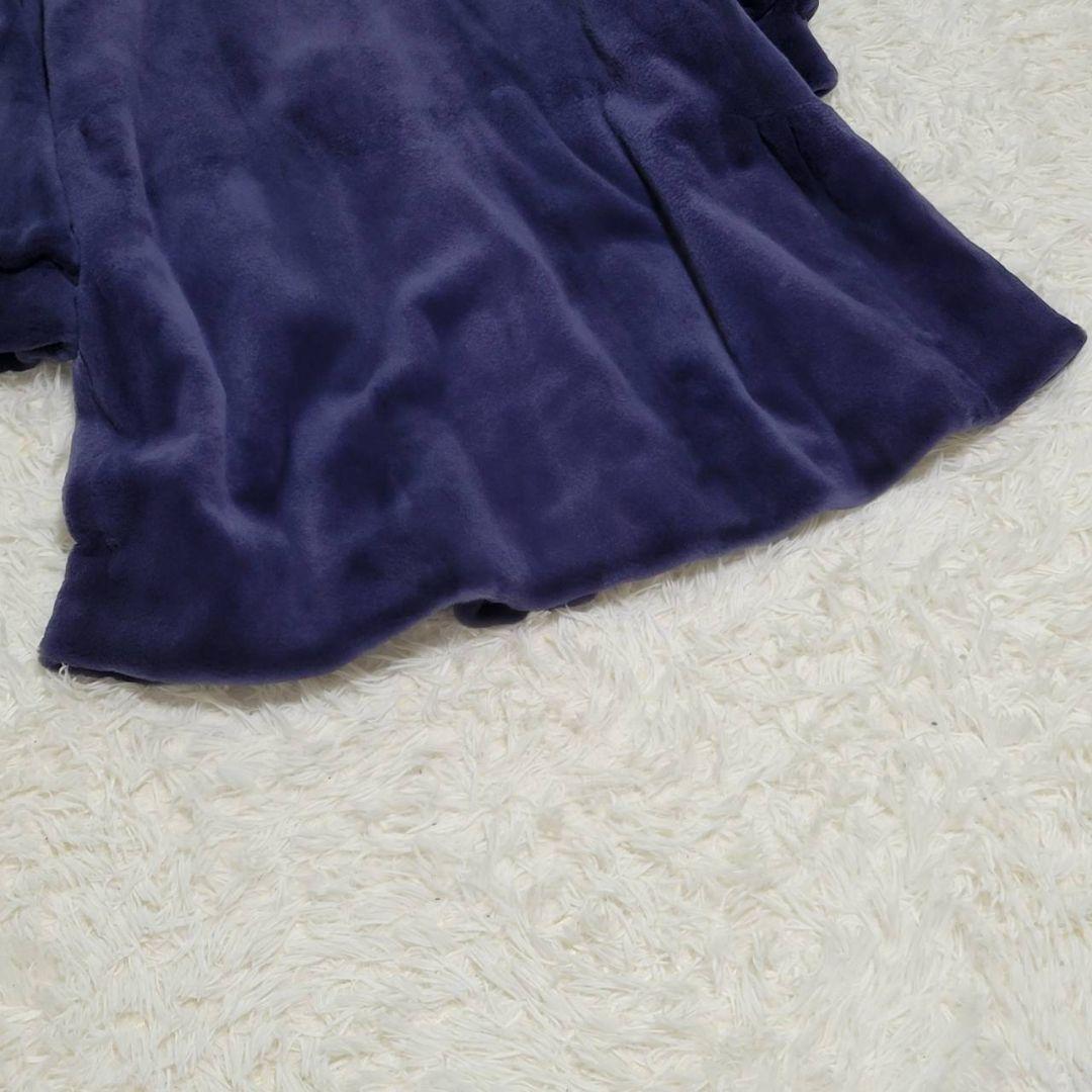 美品✨サガミンク　シェアードミンク　銀タグ　装飾ボタン　最高級　Aライン