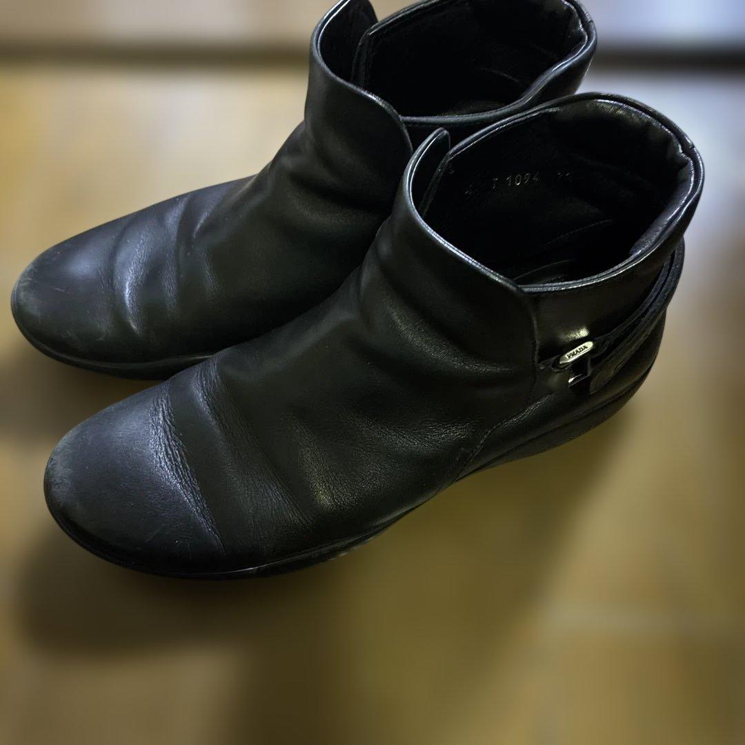 プラダスポーツ PradaSport サイドゴアブーツ
