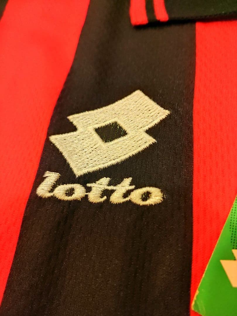 ヴィンテージユニフォームミラン長袖選手用バッジョサイン入り新品タグ付き