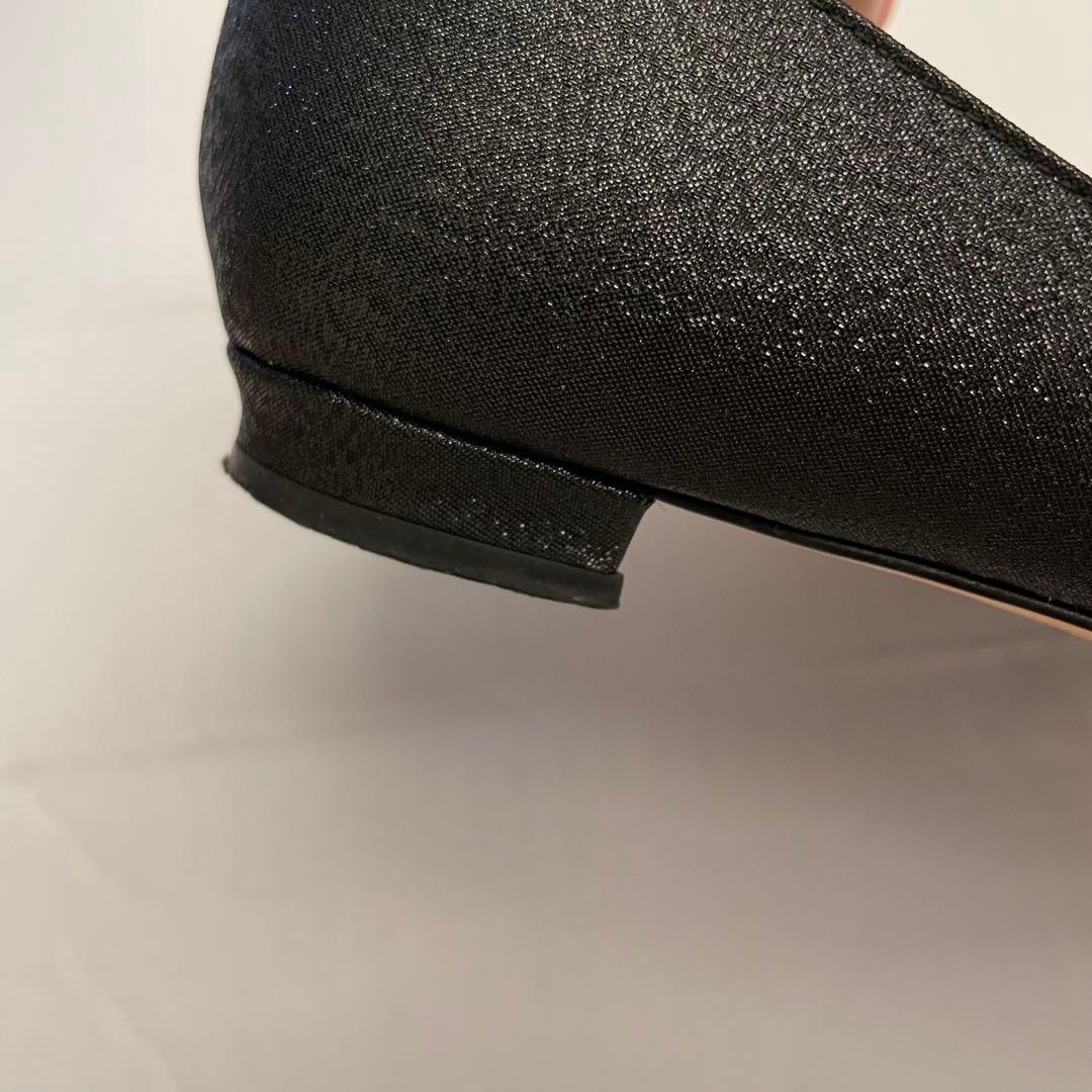 MANOLO BLAHNIK ハンギシ　フラットシューズ36