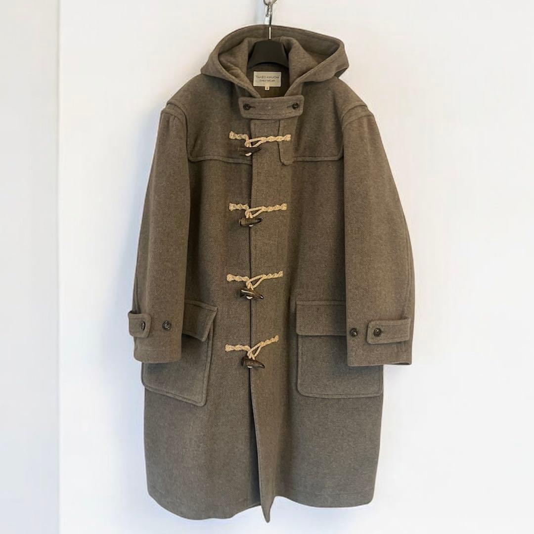 90s TAKEO KIKUCHI ダッフルコート 日本製 ウールメルトン