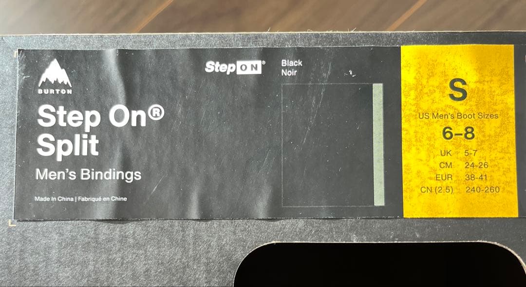 Burton Step On Split ビンディング 新品未使用