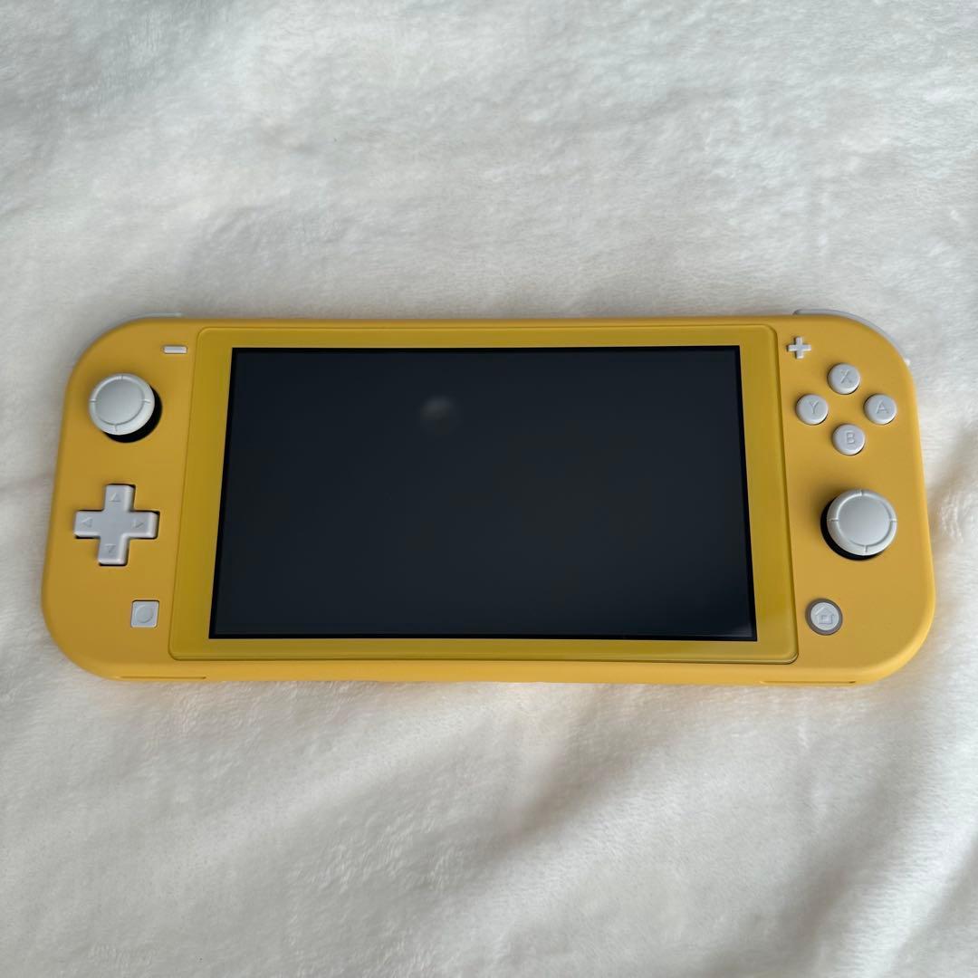 値下げNintendo Switch Lite イエロー本体　ケースフィルム付