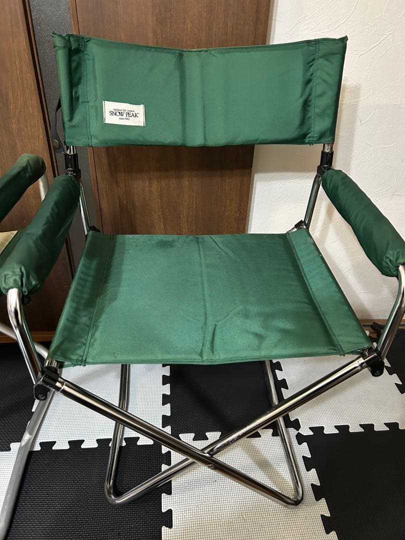 スノーピーク　 peak パッドインチェア ディレクターズチェア　2脚