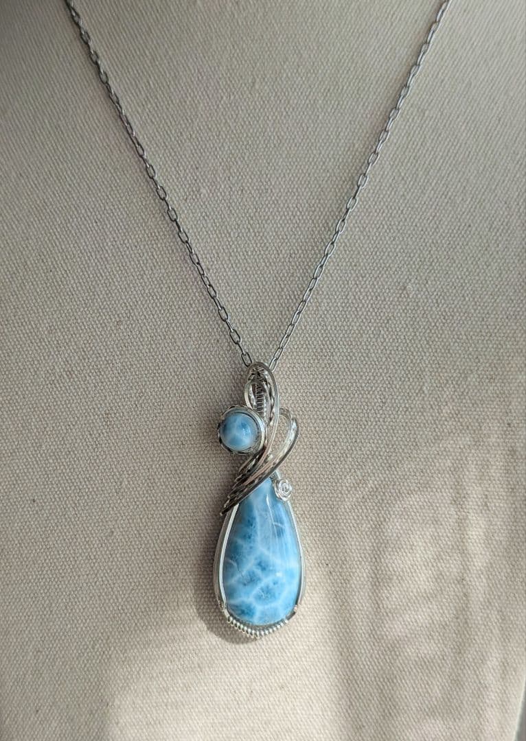 【専用】SFクンツァイト❅ワイヤーアートペンダントトップ他2点