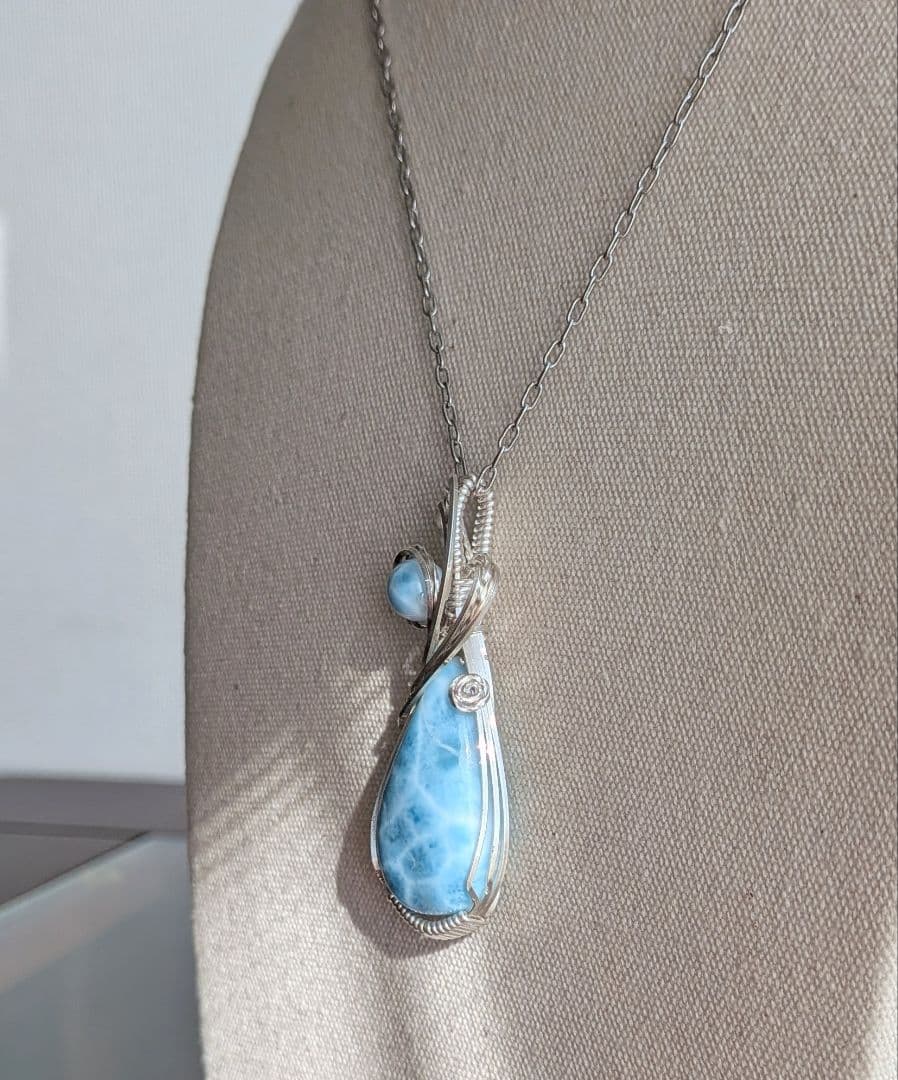 【専用】SFクンツァイト❅ワイヤーアートペンダントトップ他2点