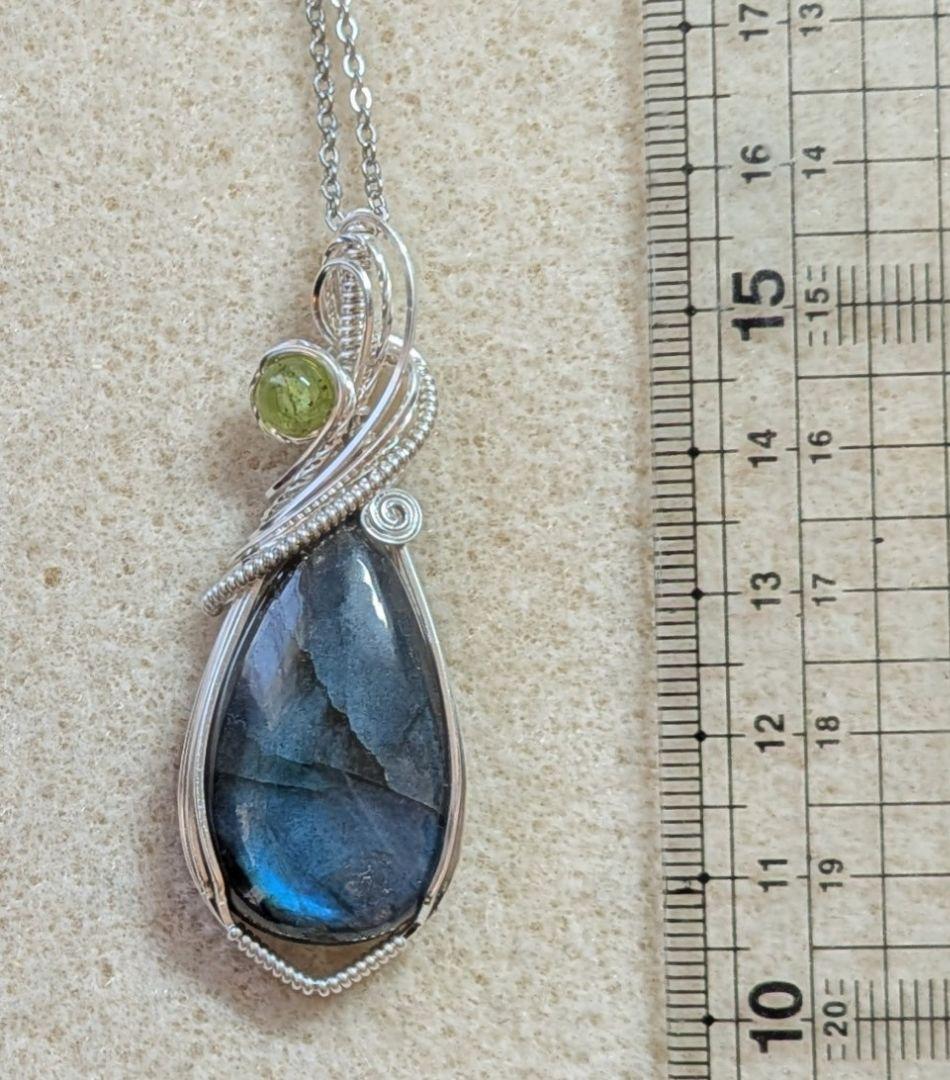 【専用】SFクンツァイト❅ワイヤーアートペンダントトップ他2点