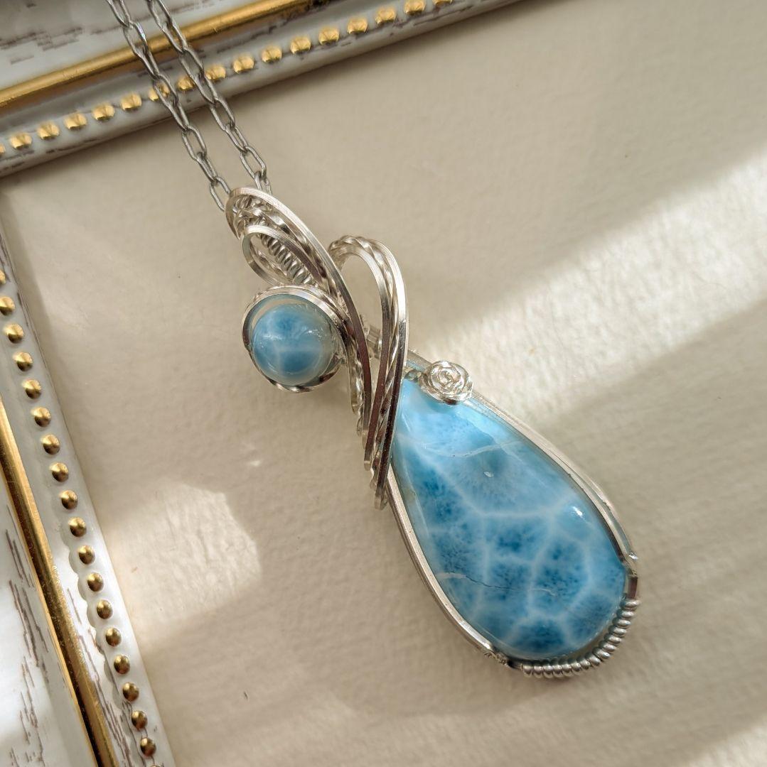 【専用】SFクンツァイト❅ワイヤーアートペンダントトップ他2点