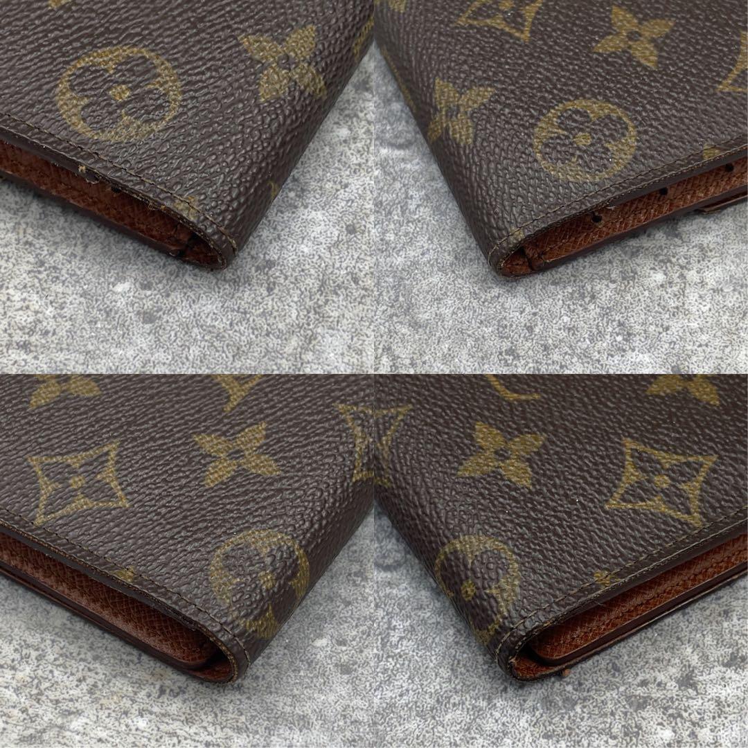 【極美品】LOUIS VUITTON ルイヴィトン　モノグラム　長財布　レザー