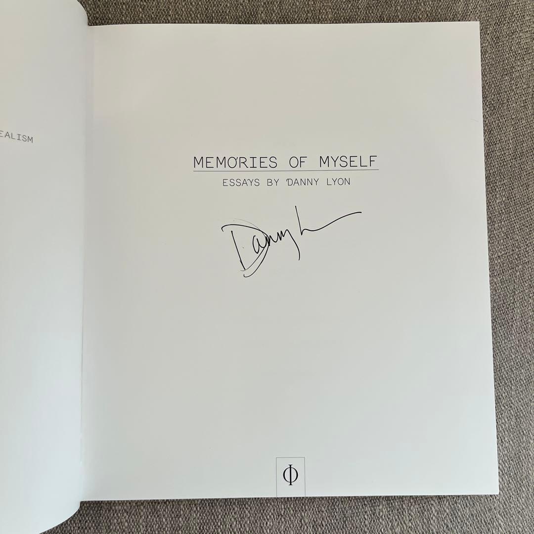 MEMORIES OF MYSELF ダニー・ライオン サイン入り