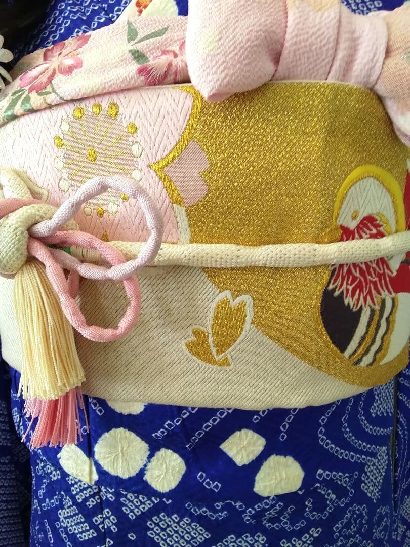 振袖フルセット、正絹総絞り振袖、成人式、重ね衿、帯揚げ、帯締め、西陣袋帯、長襦袢