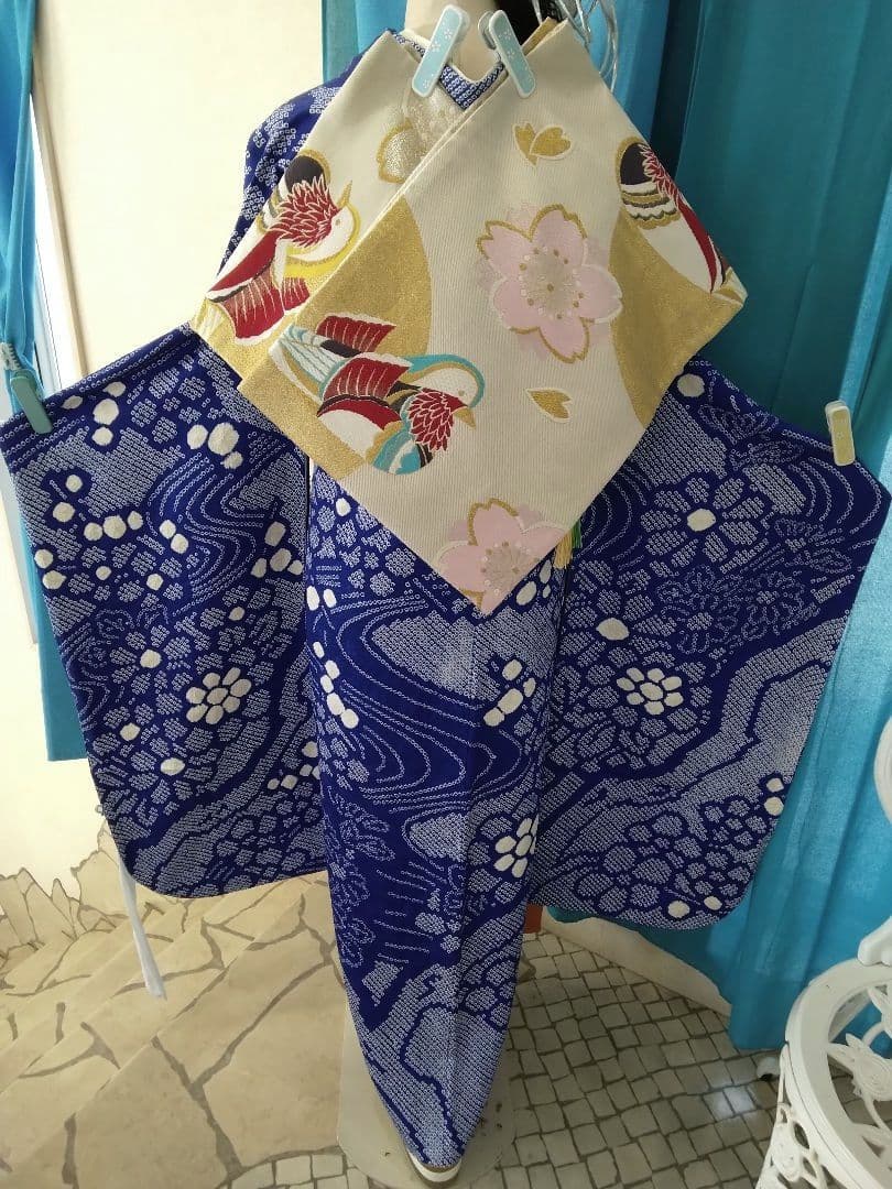 振袖フルセット、正絹総絞り振袖、成人式、重ね衿、帯揚げ、帯締め、西陣袋帯、長襦袢