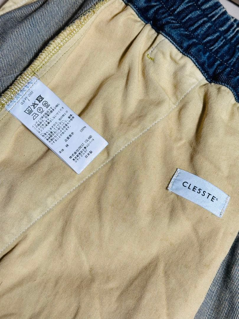 パンツ SELVEDGE DENIM CITY MILITARY HALF PANTS