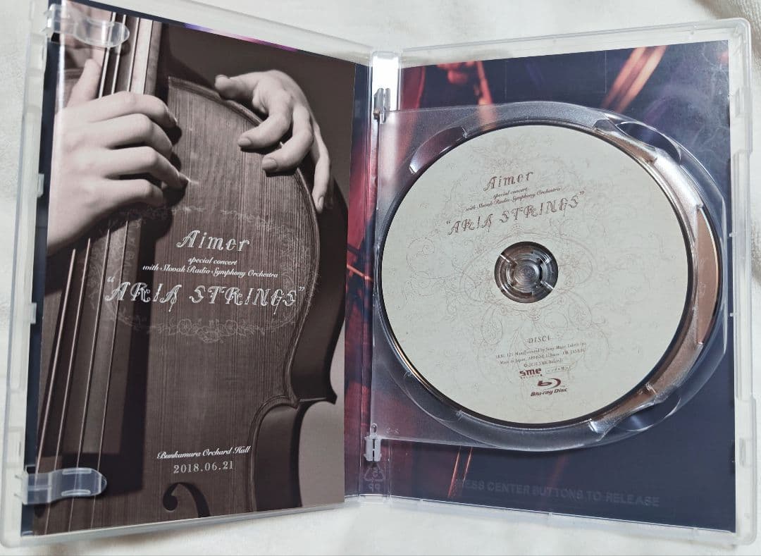 【美品】Aimer「ARIA STRINGS」初回生産限定盤CD&Blu-ray
