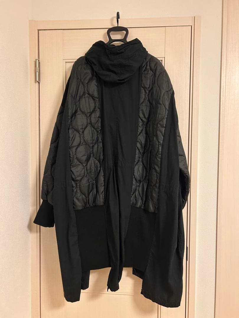 77circa キルティング リメイク中綿モッズコート 美品 希少