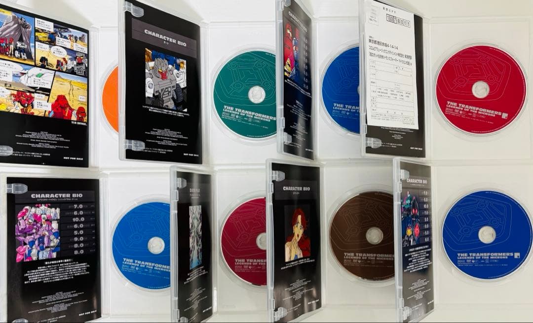 超ロボット生命体トランスフォーマー～マイクロン伝説　dvd 全巻セット　セル版