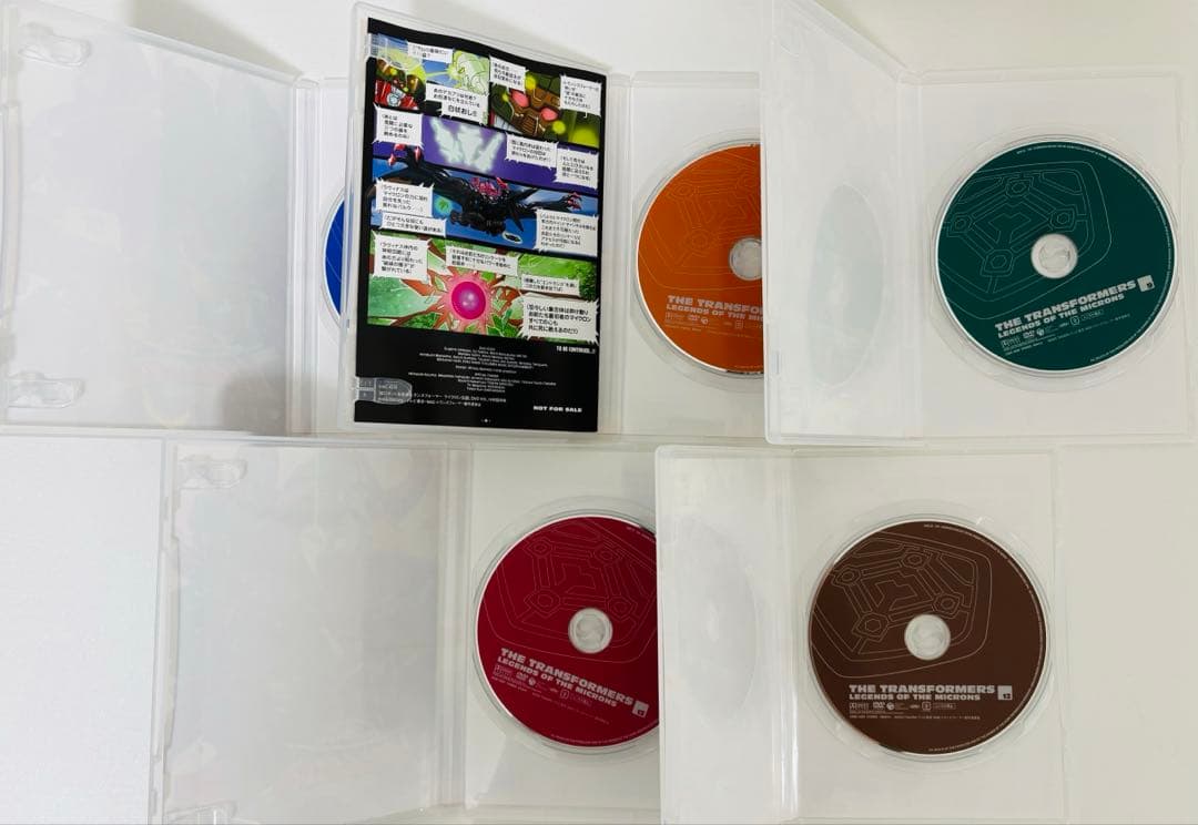 超ロボット生命体トランスフォーマー～マイクロン伝説　dvd 全巻セット　セル版