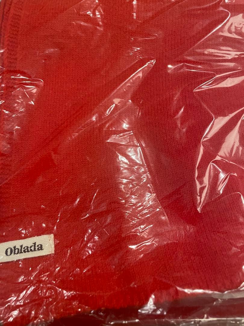 【最終値下げ】Oblada オブラダ 2025aw新品未使用ニットショール