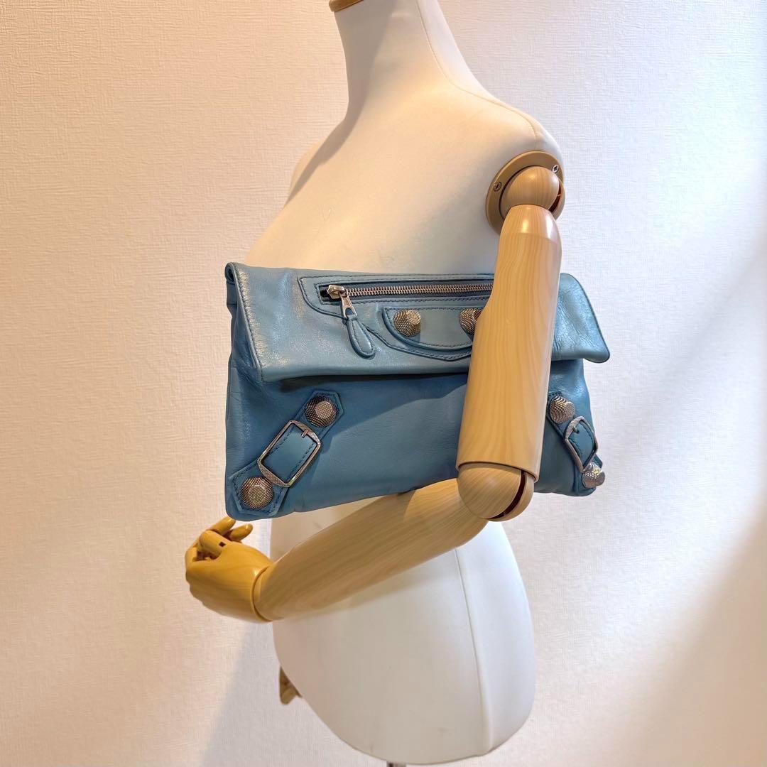 【極美品】BALENCIAGA ジャイアント　エンベロープ　クラッチバッグ