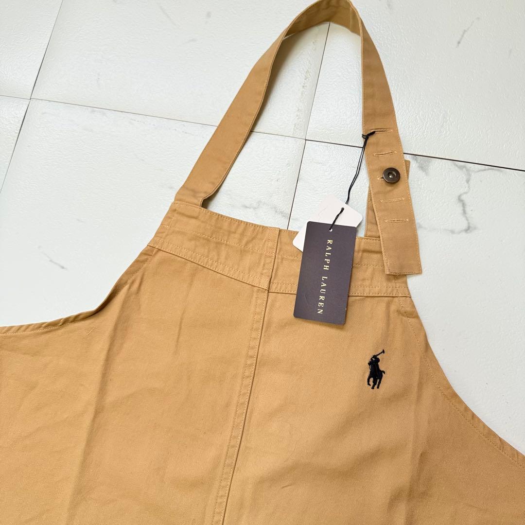 未使用 RALPH LAUREN  ラルフローレン エプロン ベージュ