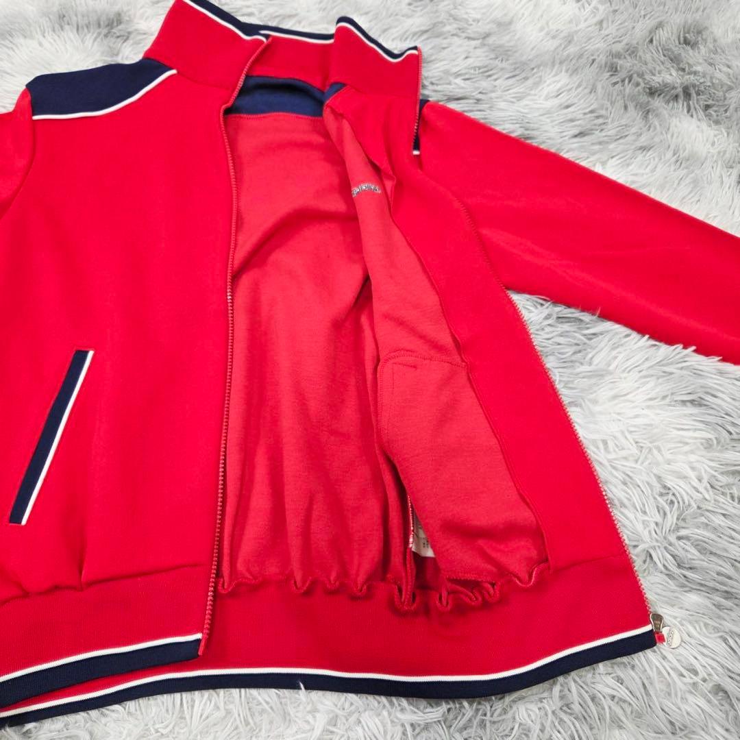 adidas デサント 西ドイツ 赤 トラックジャケット ATS72 K0005