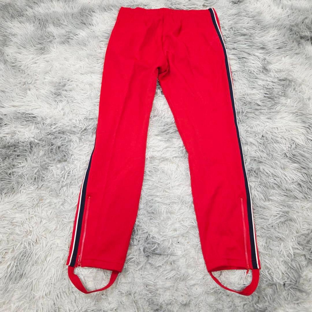 adidas デサント 西ドイツ 赤 トラックジャケット ATS72 K0005