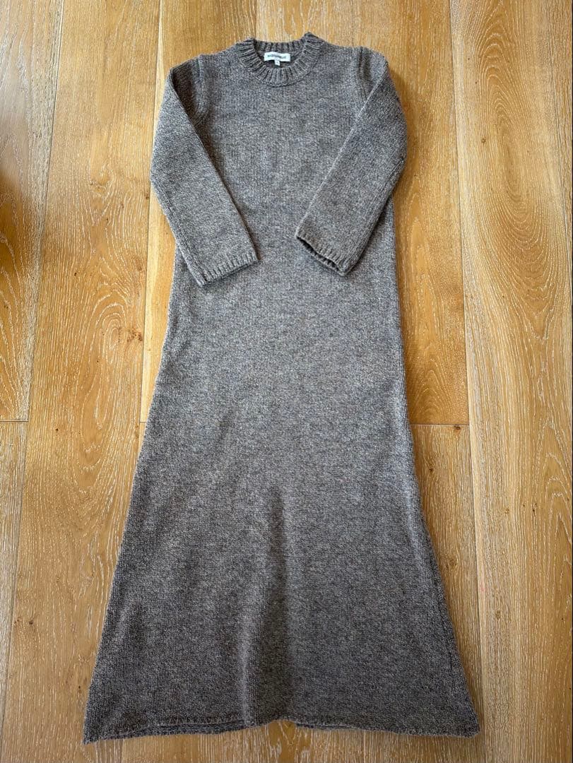 マディソンブルー　ニットロングワンピース ほぼ新品