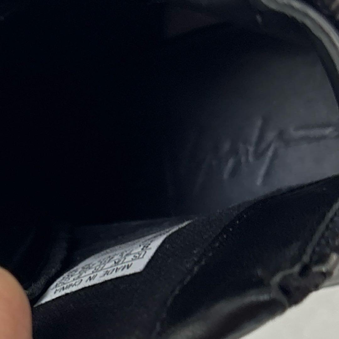 【美品/26㎝】アディダス × ヨウジヤマモト　コラボ　スニーカー　レザー　黒