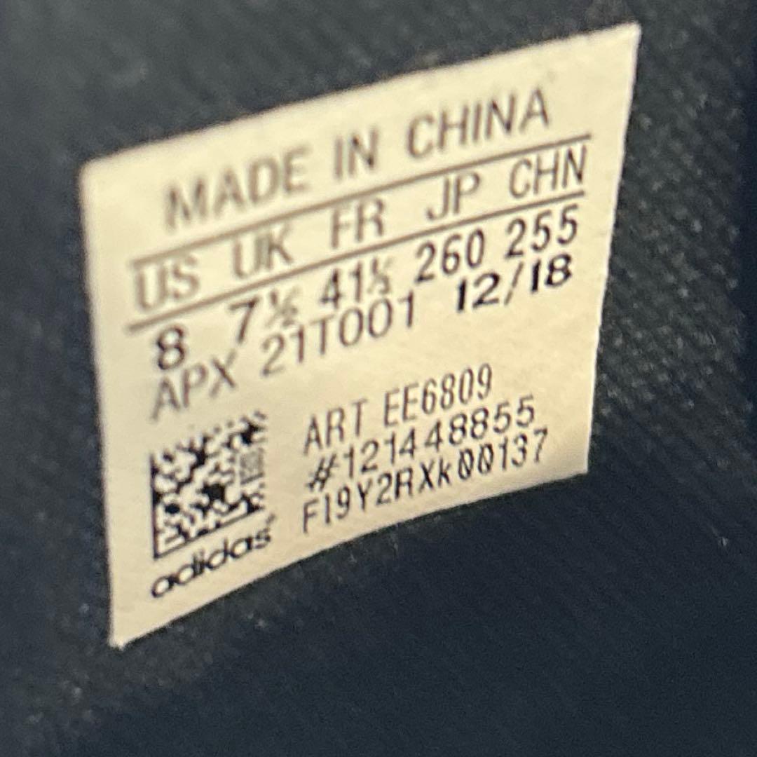 【美品/26㎝】アディダス × ヨウジヤマモト　コラボ　スニーカー　レザー　黒