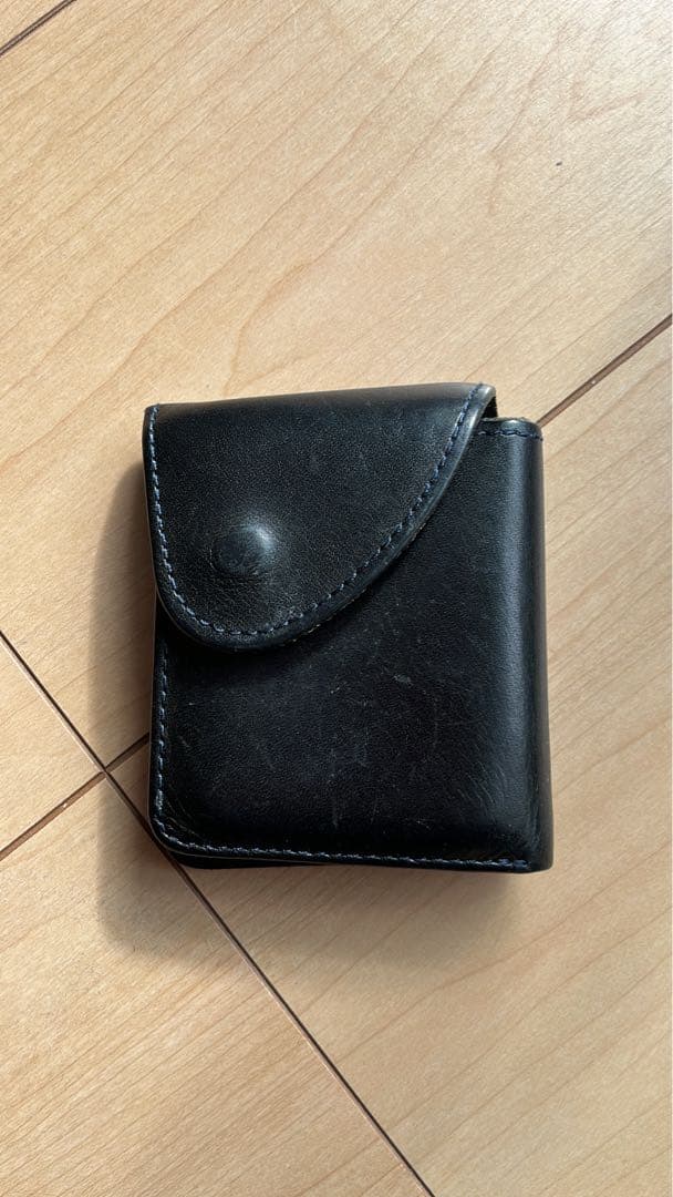 Hender Scheme ネイビー　二つ折り財布
