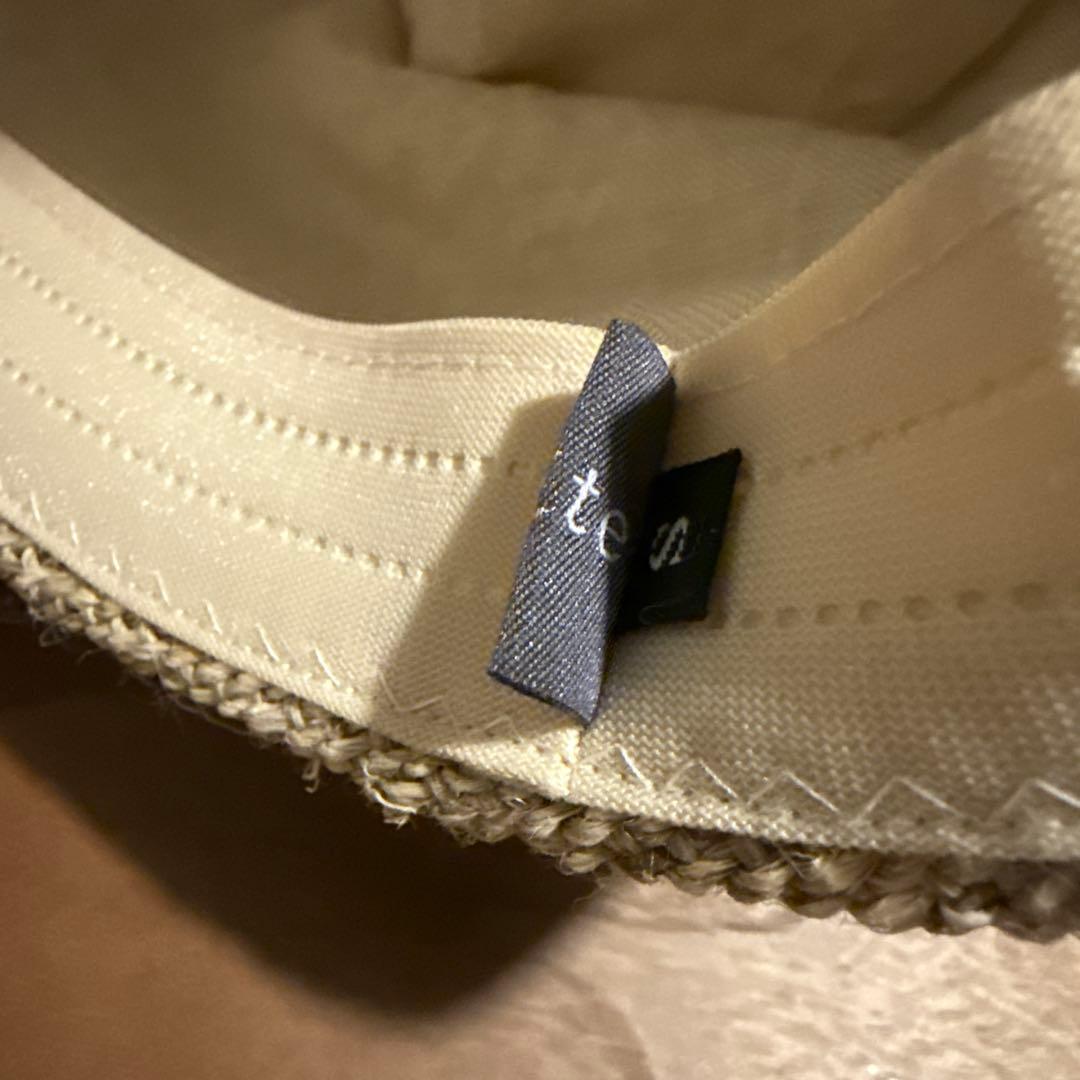 mite えん帽子(キナリ)