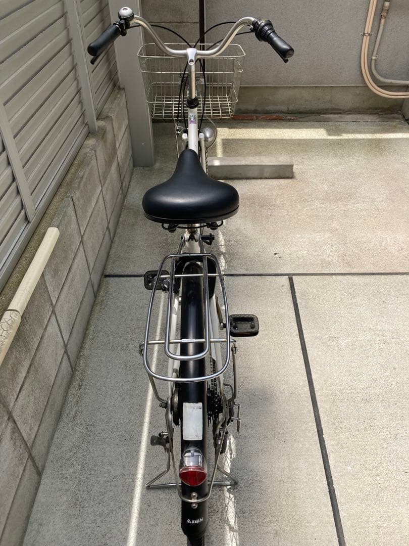 兵庫県引き取り限定　あさひ　トラッドラインW 27インチ 6段変速 オートライト