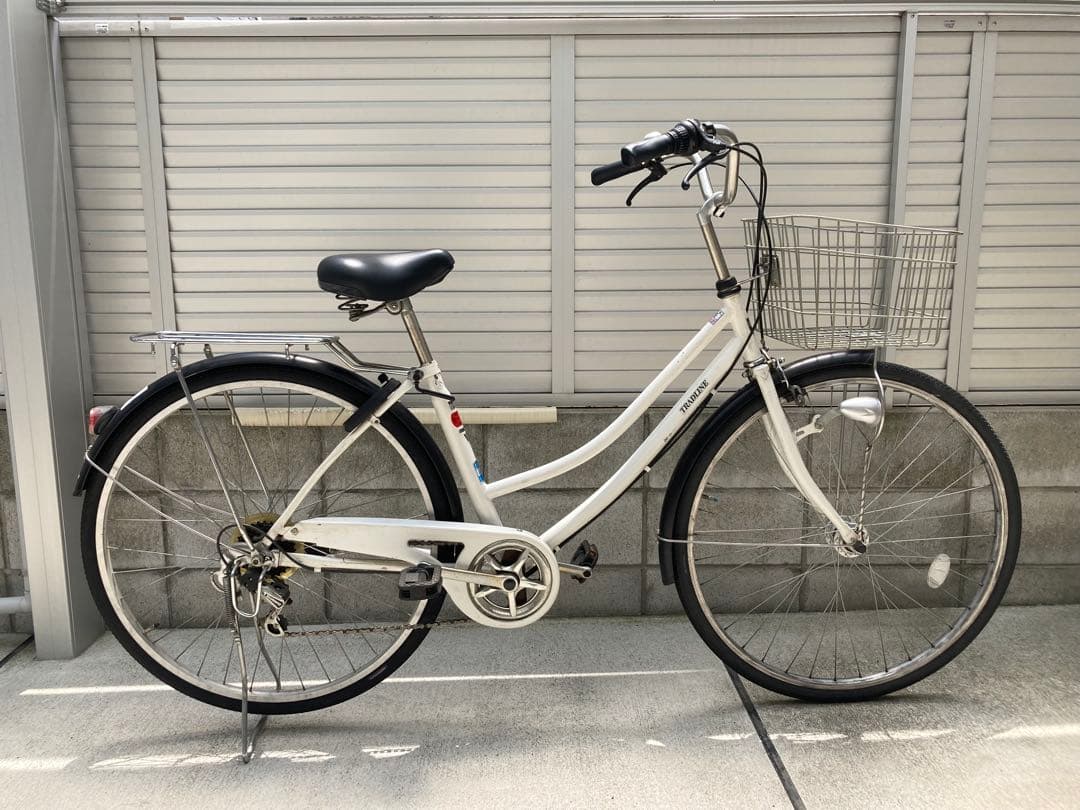 兵庫県引き取り限定　あさひ　トラッドラインW 27インチ 6段変速 オートライト