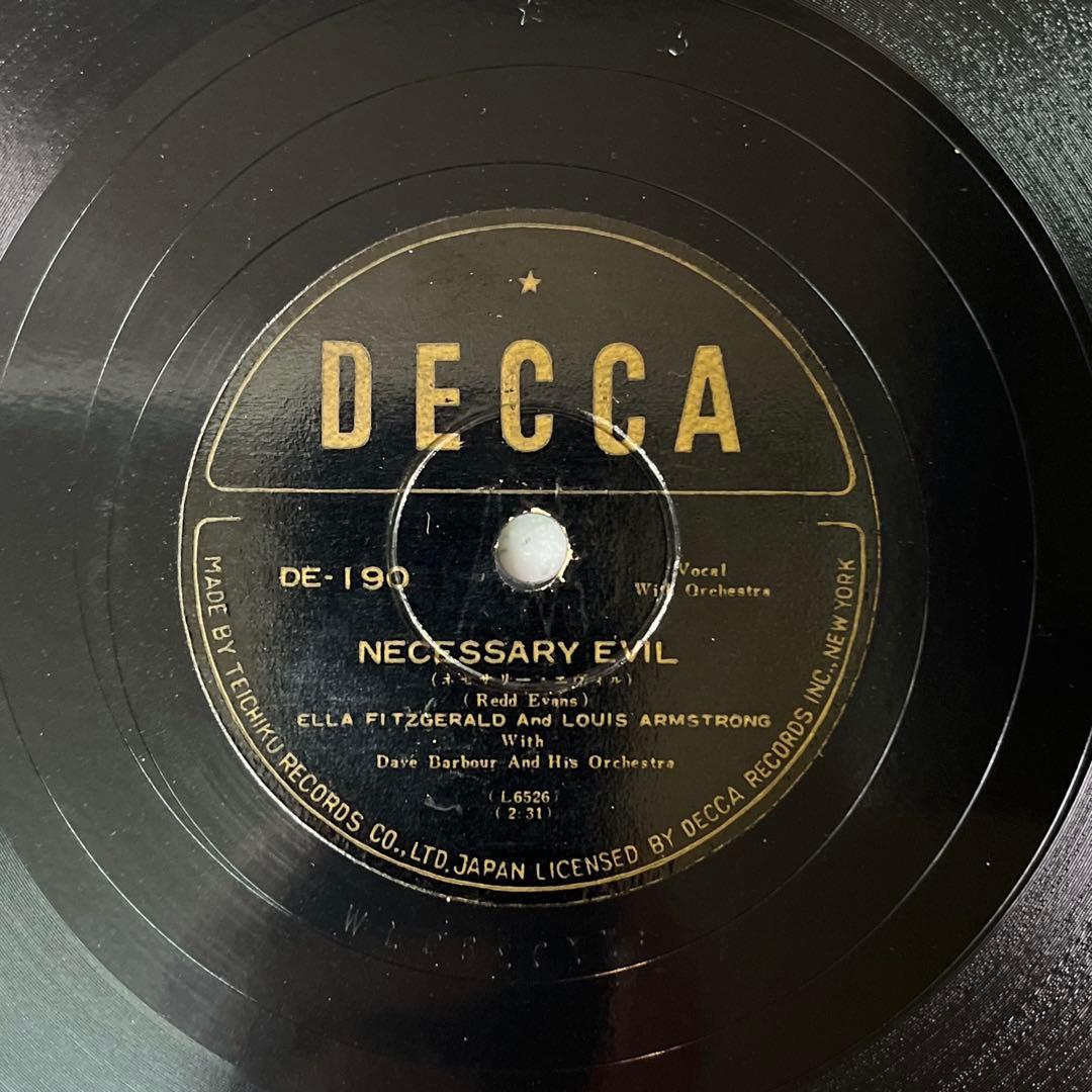 最希少‼︎! エラ ＆ ルイ デュエット‼︎!78rpm SP盤 蓄音機