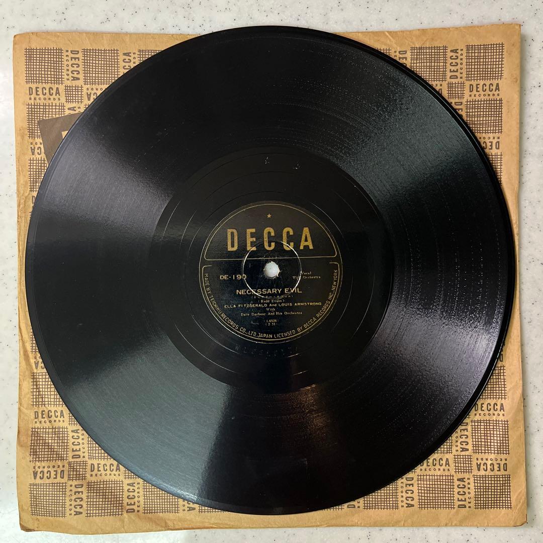 最希少‼︎! エラ ＆ ルイ デュエット‼︎!78rpm SP盤 蓄音機