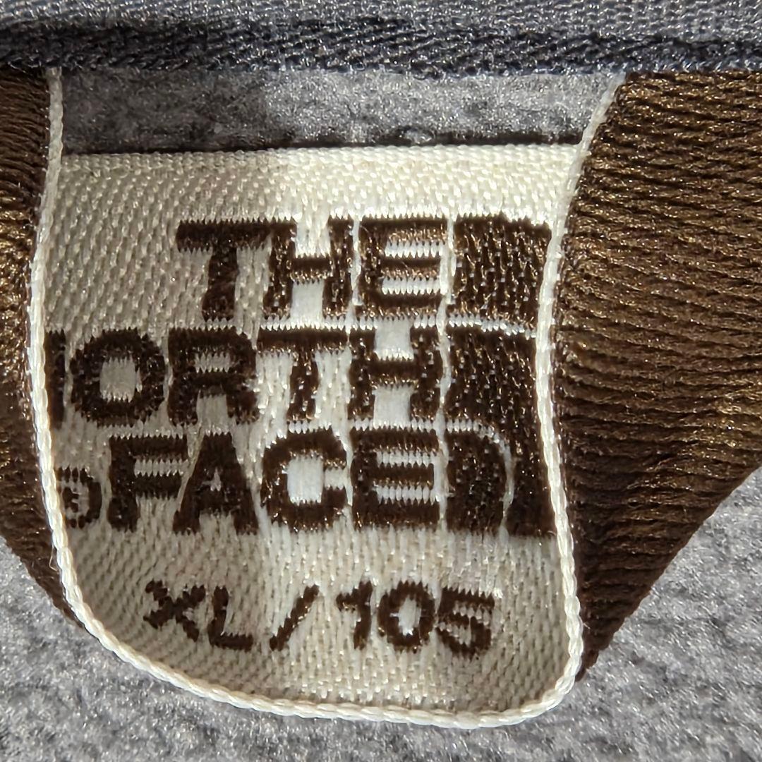 希少XL✨️ノースフェイス トラックジャケット 袖ロゴ 韓国限定 グレー