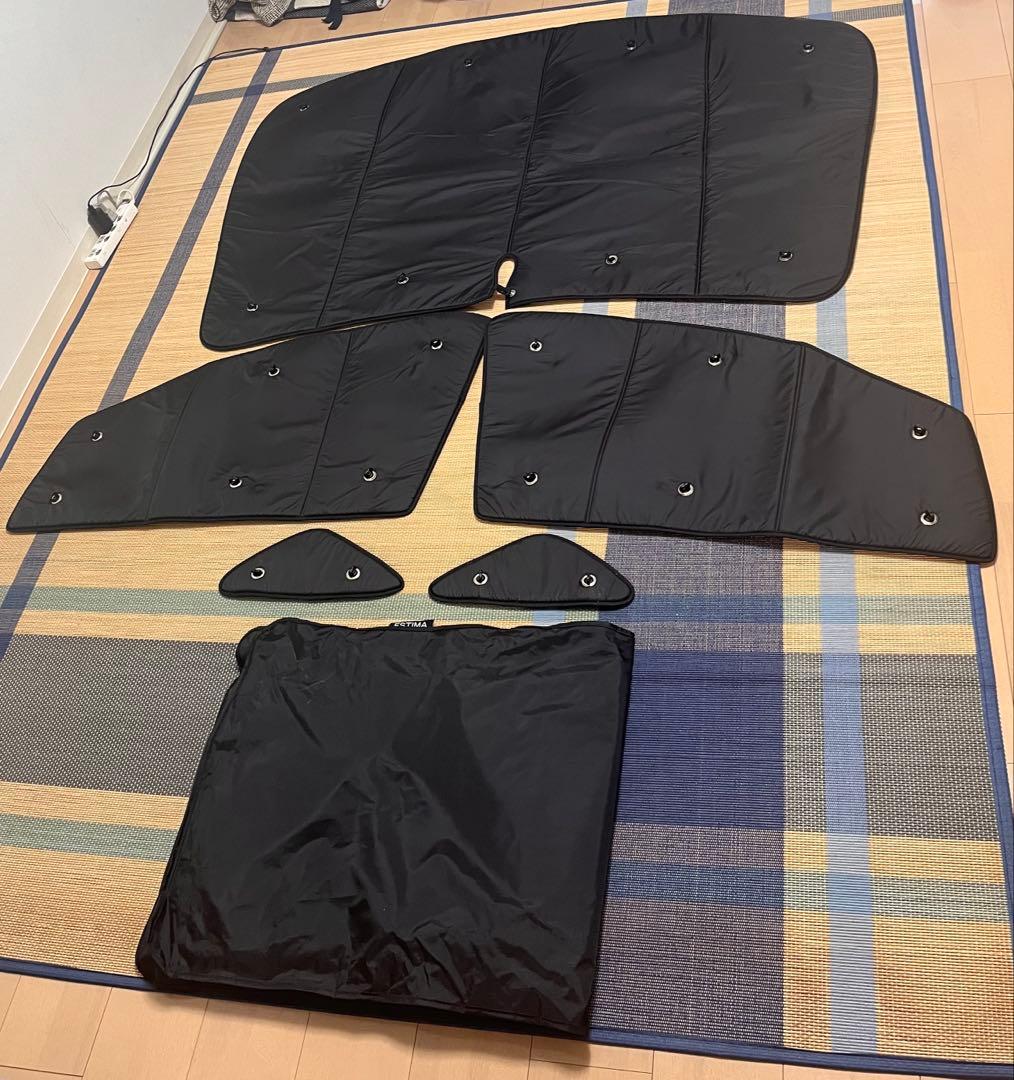 価格相談可　車中泊・段差解消マット４枚　シェードフルセット　エスティマ50系