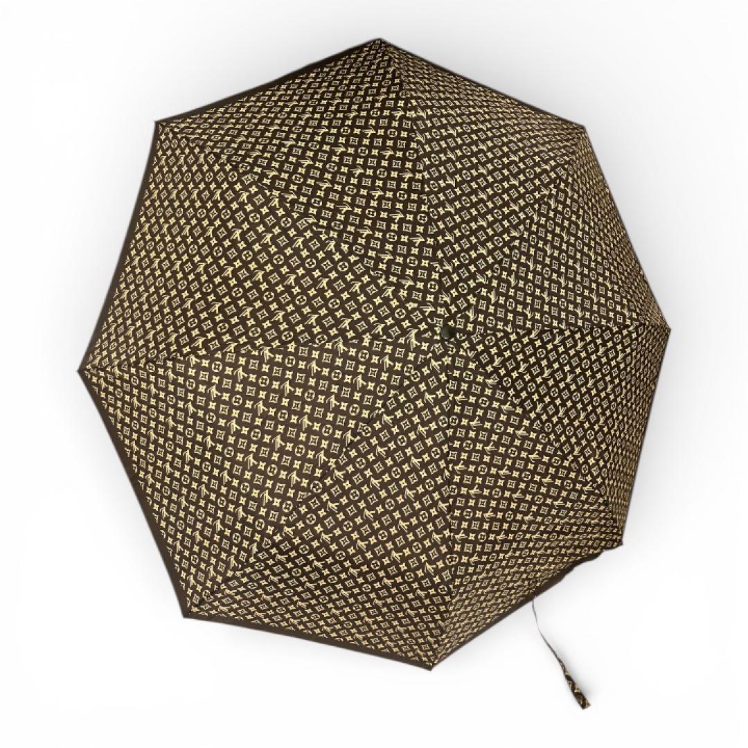 【Louis Vuitton】 【美品 希少品】折りたたみ傘 モノグラム 鑑定済