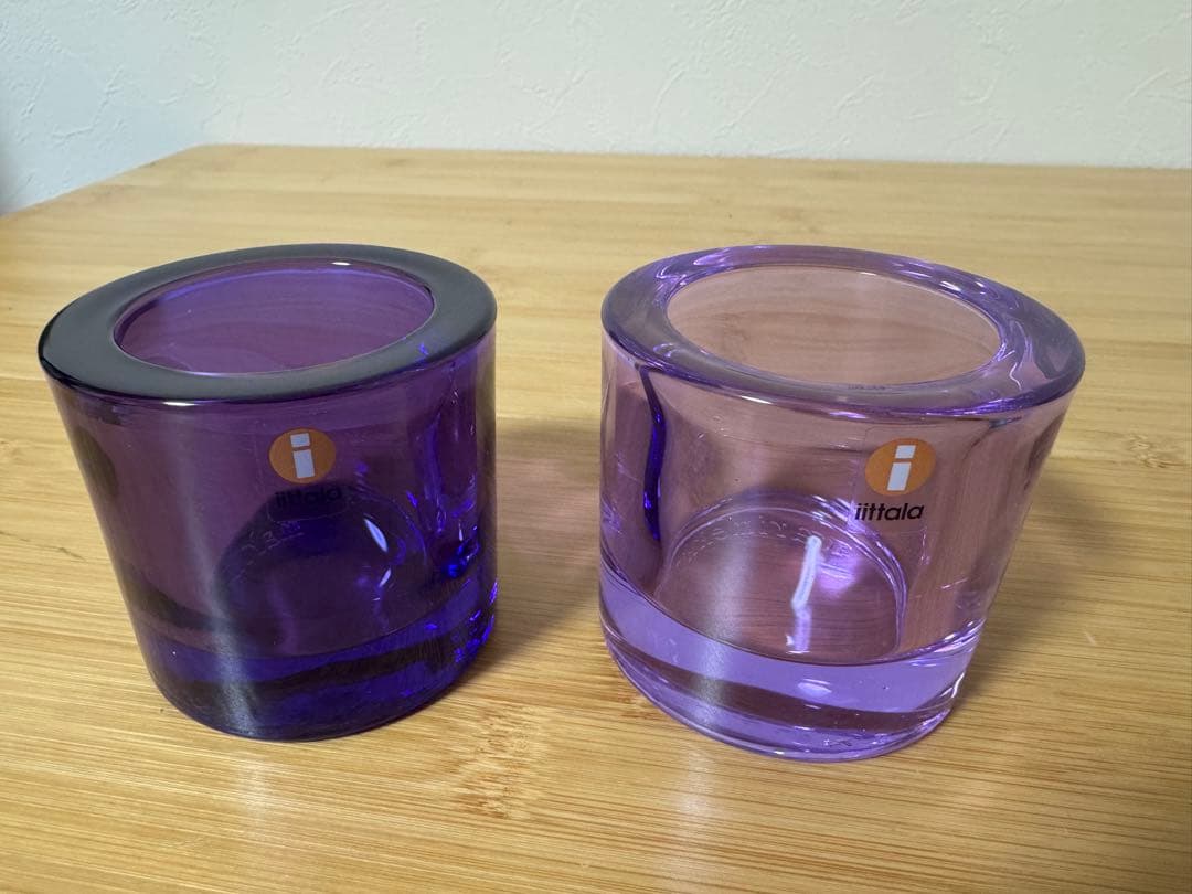 コ*♡様  kivi ガラスキャンドルホルダー 2個セット