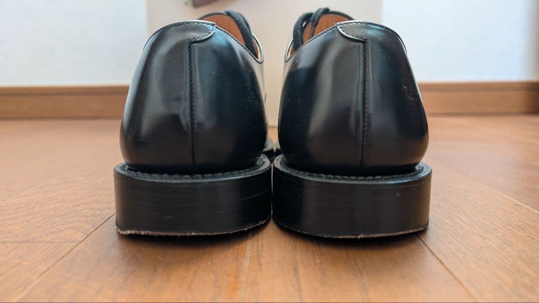 靴 LEATHER SHOES MADE BY FOOT THE COACHER