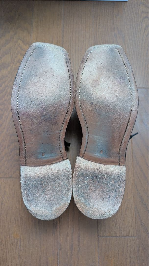 靴 LEATHER SHOES MADE BY FOOT THE COACHER